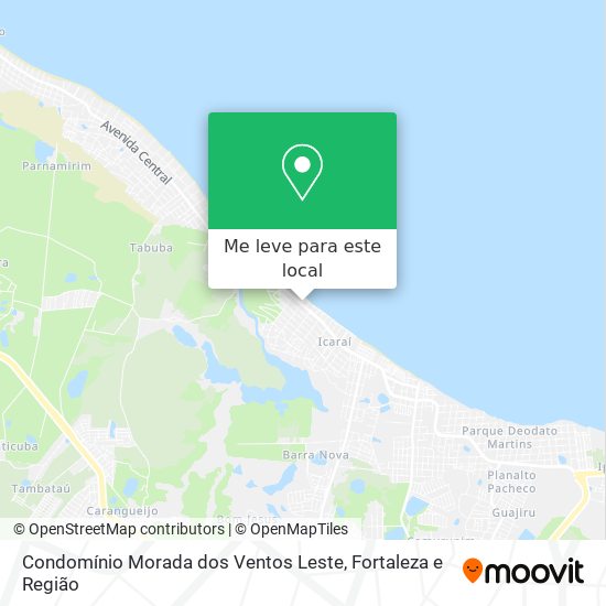 Condomínio Morada dos Ventos Leste mapa