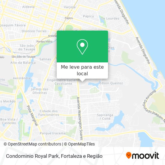 Condominio Royal Park mapa