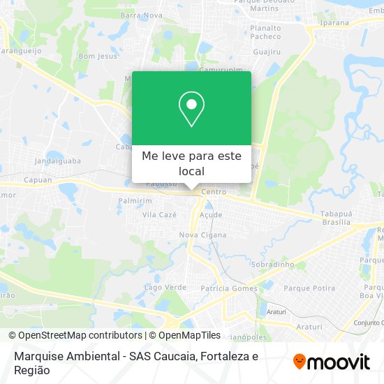 Marquise Ambiental - SAS Caucaia mapa