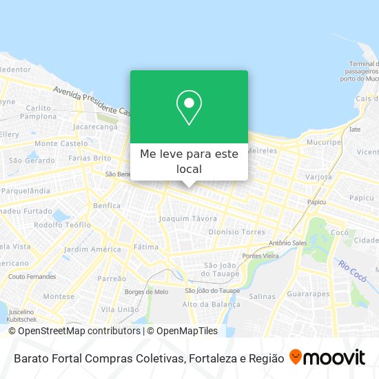 Barato Fortal Compras Coletivas mapa