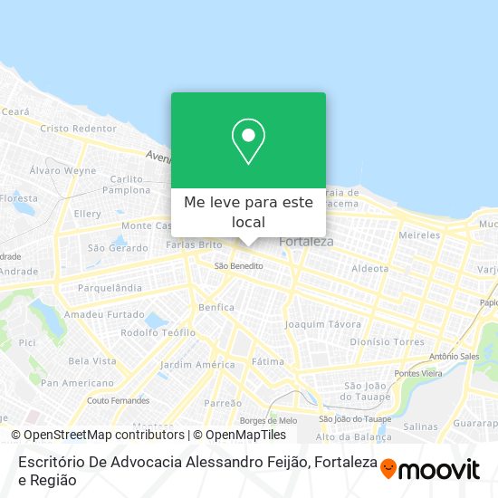 Escritório De Advocacia Alessandro Feijão mapa