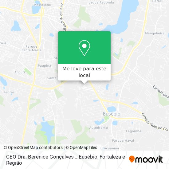 CEO Dra. Berenice Gonçalves _ Eusébio mapa