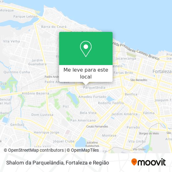 Shalom da Parquelândia mapa