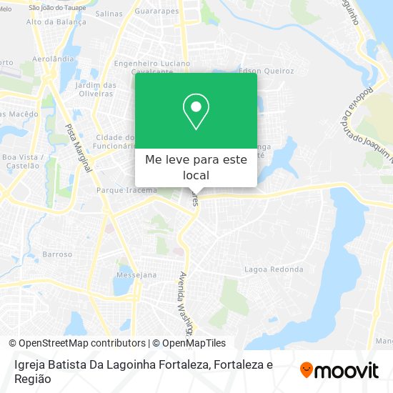 Igreja Batista Da Lagoinha Fortaleza mapa