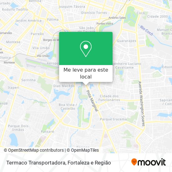 Termaco Transportadora mapa