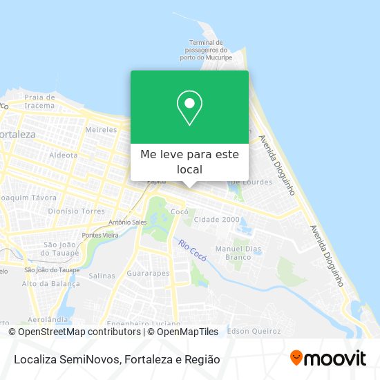 Localiza SemiNovos mapa