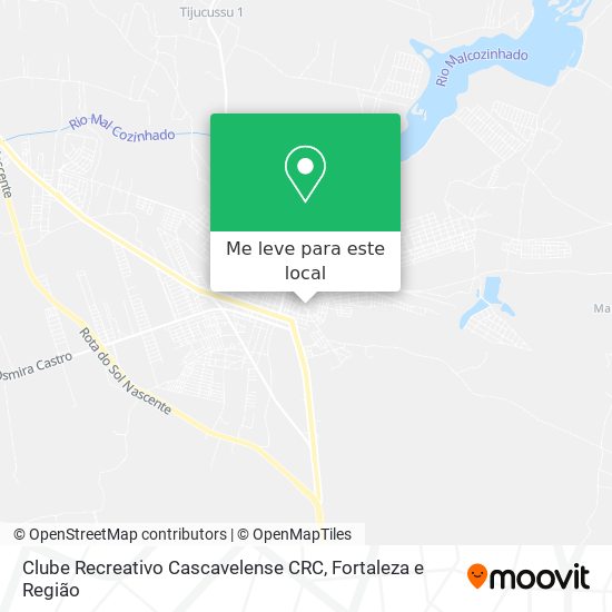 Clube Recreativo Cascavelense CRC mapa
