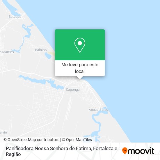 Panificadora Nossa Senhora de Fatima mapa