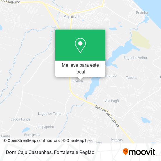 Dom Caju Castanhas mapa