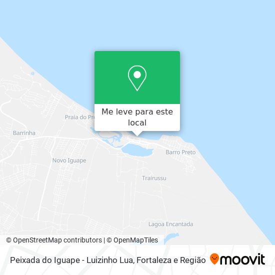 Peixada do Iguape - Luizinho Lua mapa