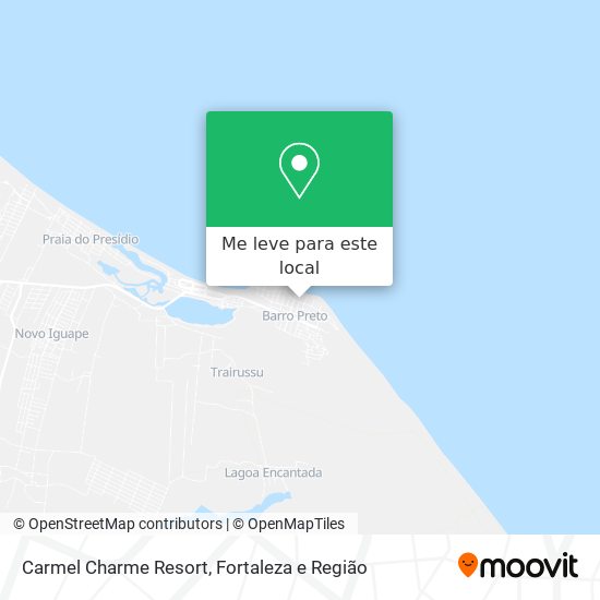 Carmel Charme Resort mapa