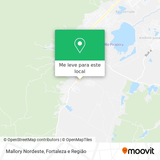 Mallory Nordeste mapa