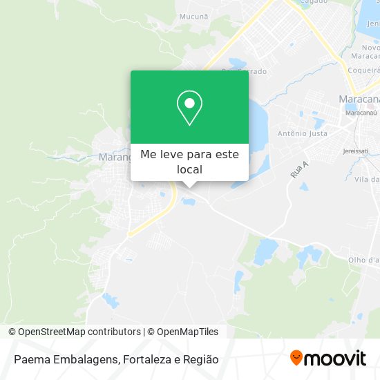 Paema Embalagens mapa