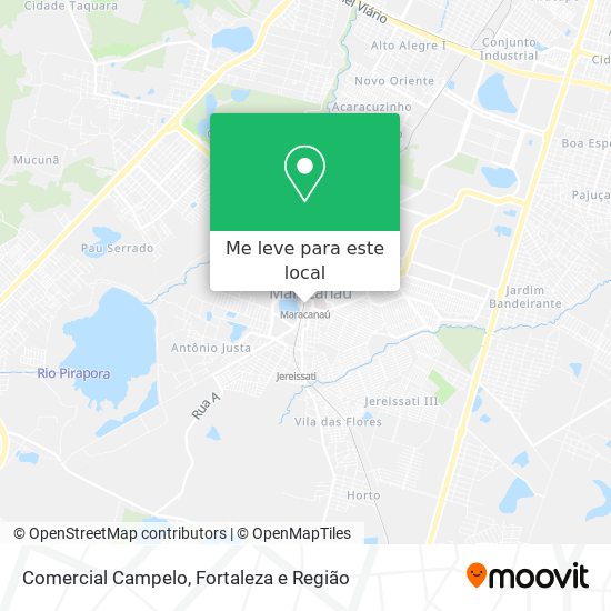 Comercial Campelo mapa