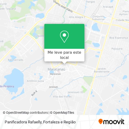 Panificadora Rafaelly mapa