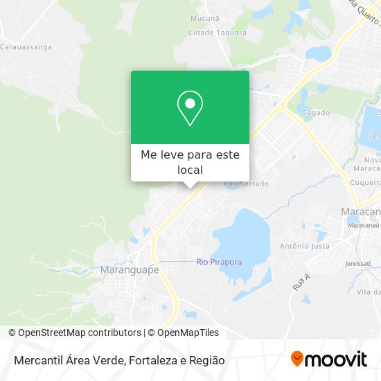 Mercantil Área Verde mapa