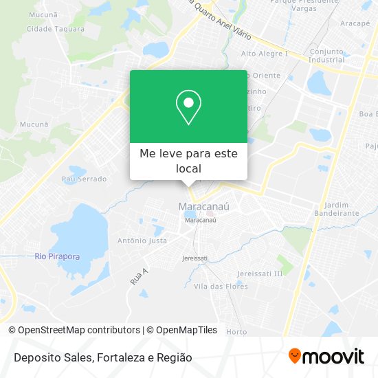 Deposito Sales mapa