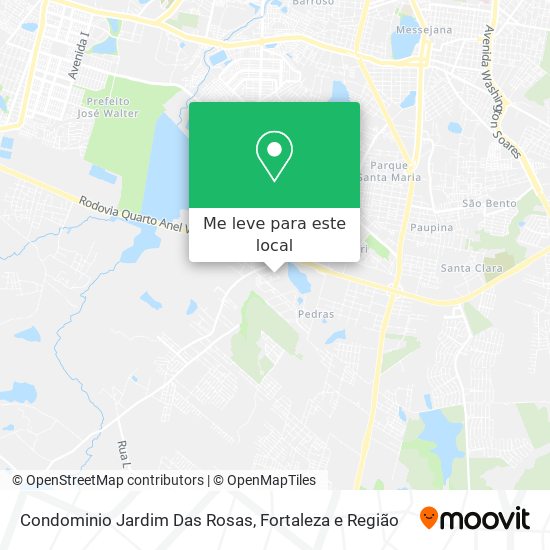 Condominio Jardim Das Rosas mapa