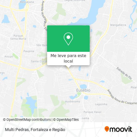 Multi Pedras mapa