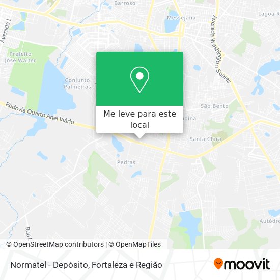 Normatel - Depósito mapa