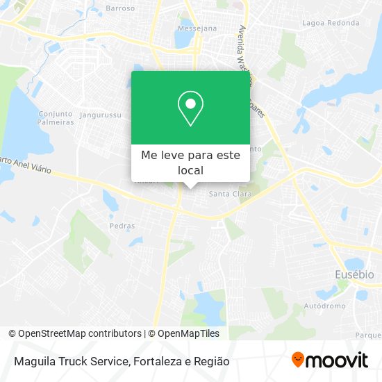 Maguila Truck Service mapa