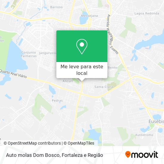Auto molas Dom Bosco mapa