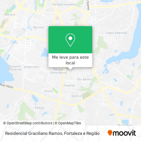 Residencial Graciliano Ramos mapa
