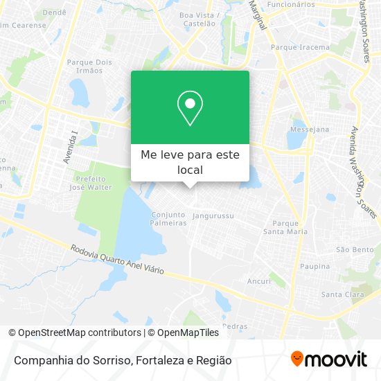 Companhia do Sorriso mapa