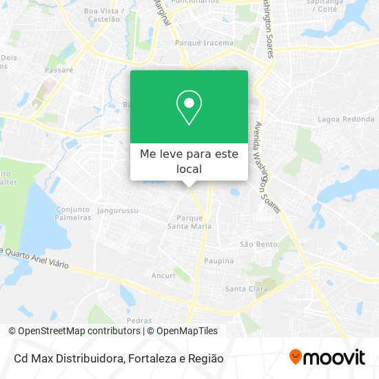 Cd Max Distribuidora mapa