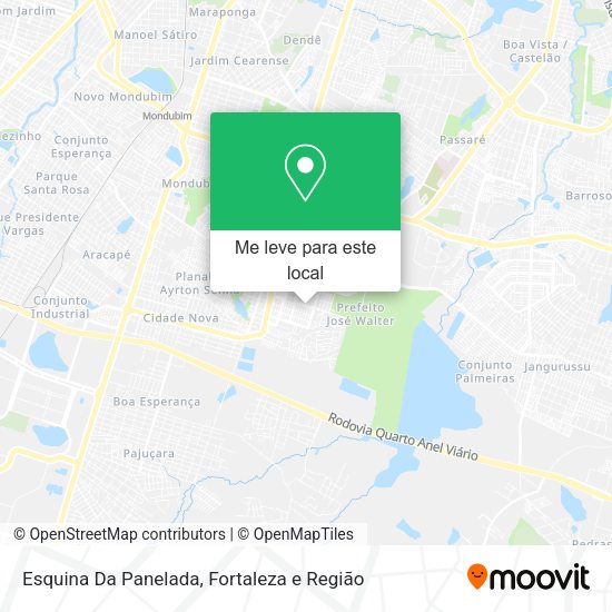 Esquina Da Panelada mapa