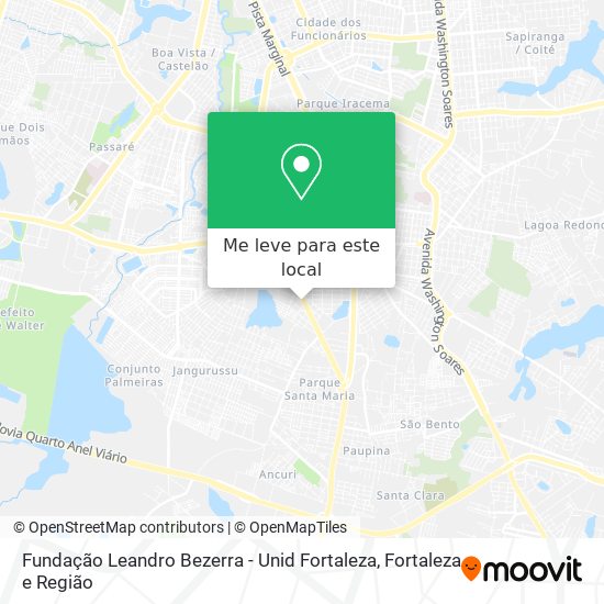 Fundação Leandro Bezerra - Unid Fortaleza mapa