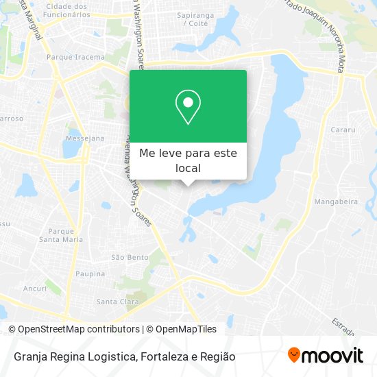 Granja Regina Logistica mapa