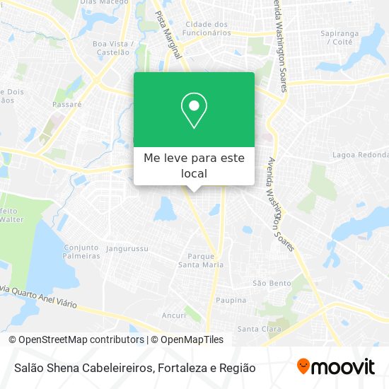 Salão Shena Cabeleireiros mapa