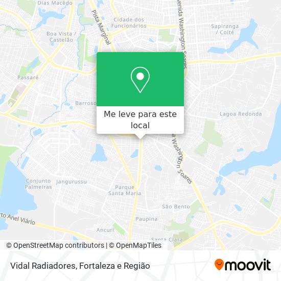 Vidal Radiadores mapa