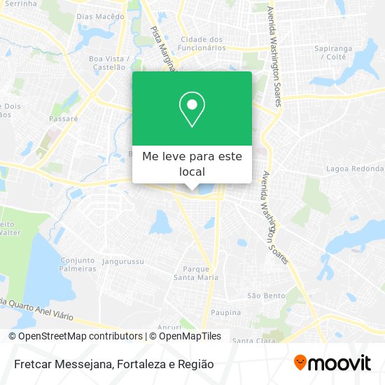 Fretcar Messejana mapa