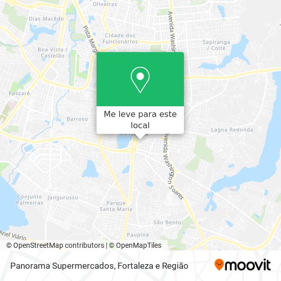 Panorama Supermercados mapa