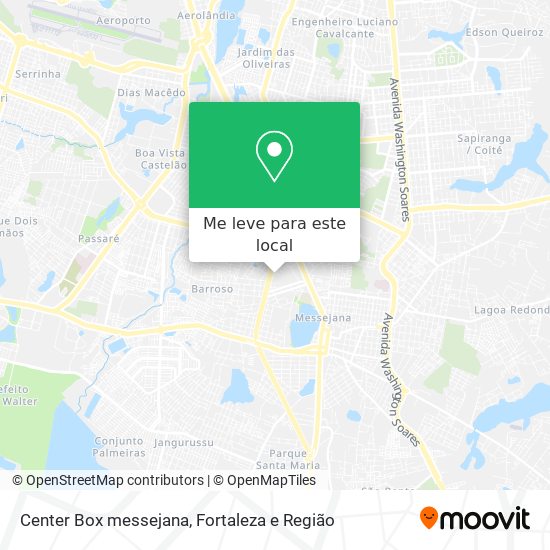 Center Box messejana mapa