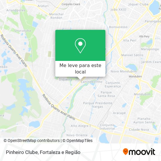 Pinheiro Clube mapa