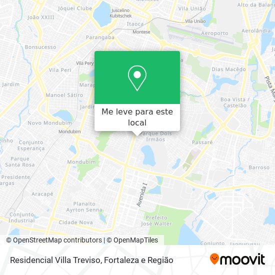 Residencial Villa Treviso mapa