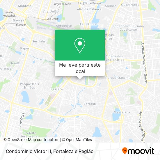 Condomínio Victor II mapa