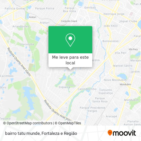 bairro tatu munde mapa