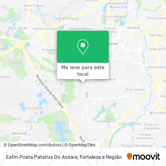 Eefm Poeta Patativa Do Assare mapa