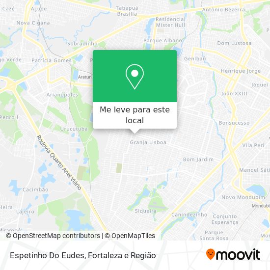 Espetinho Do Eudes mapa