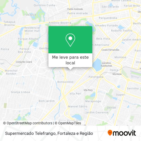 Supermercado Telefrango mapa