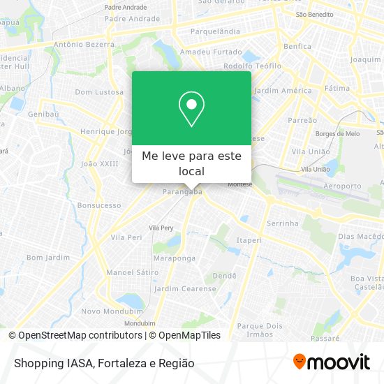Shopping IASA mapa