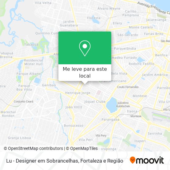 Lu - Designer em Sobrancelhas mapa