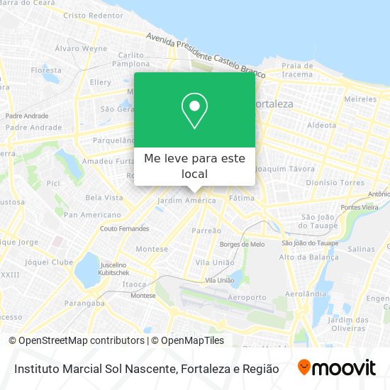 Instituto Marcial Sol Nascente mapa