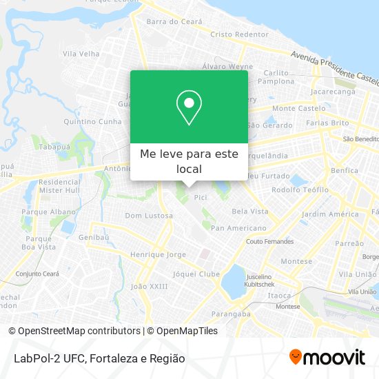 LabPol-2 UFC mapa