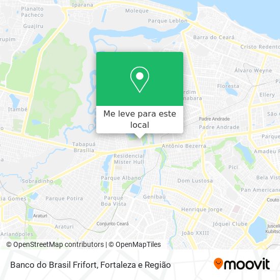 Banco do Brasil Frifort mapa