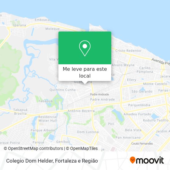 Colegio Dom Helder mapa